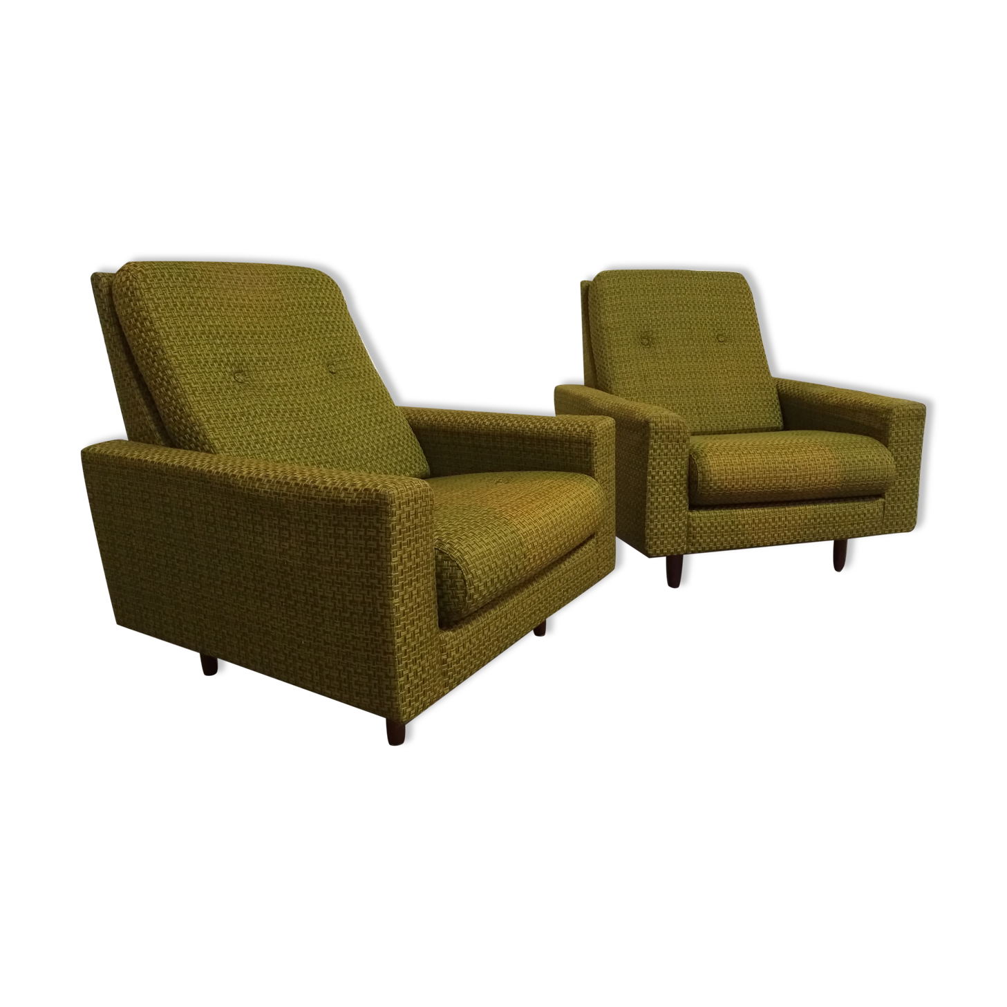 Pair of Italian armchairs from the 50s/60s
