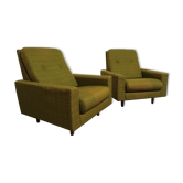 Pair of Italian armchairs from the 50s/60s