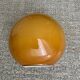 Large globe in vintage orange opaline 70s