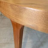 Table danoise teck scandinave par Oluf Theodor Larsen 1960 extensible