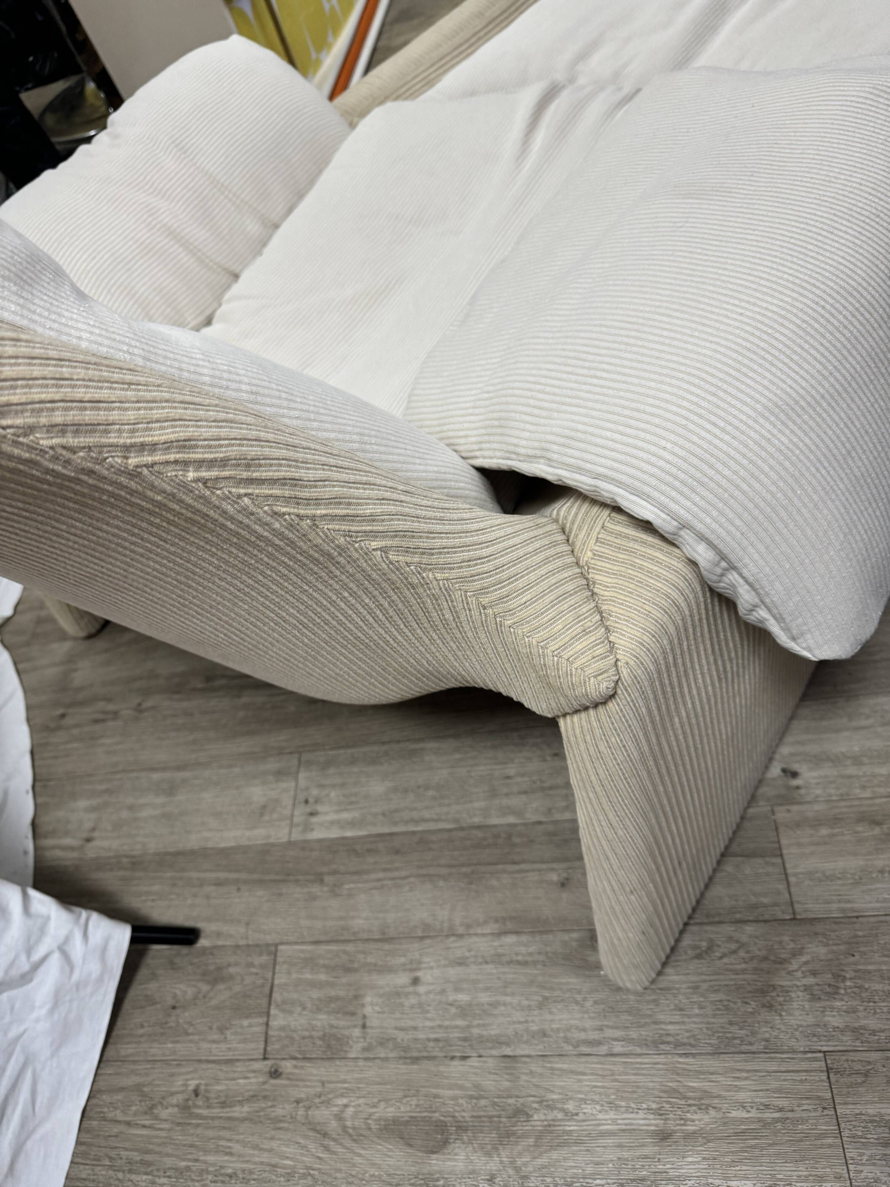 P60 armchair and ottoman by Vittorio Introini for Saporiti