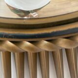 Mirror Chaty Vallauris vintage witch's eye 91cm