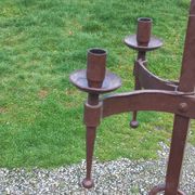 Lampadaire des années 50 en fer forgé