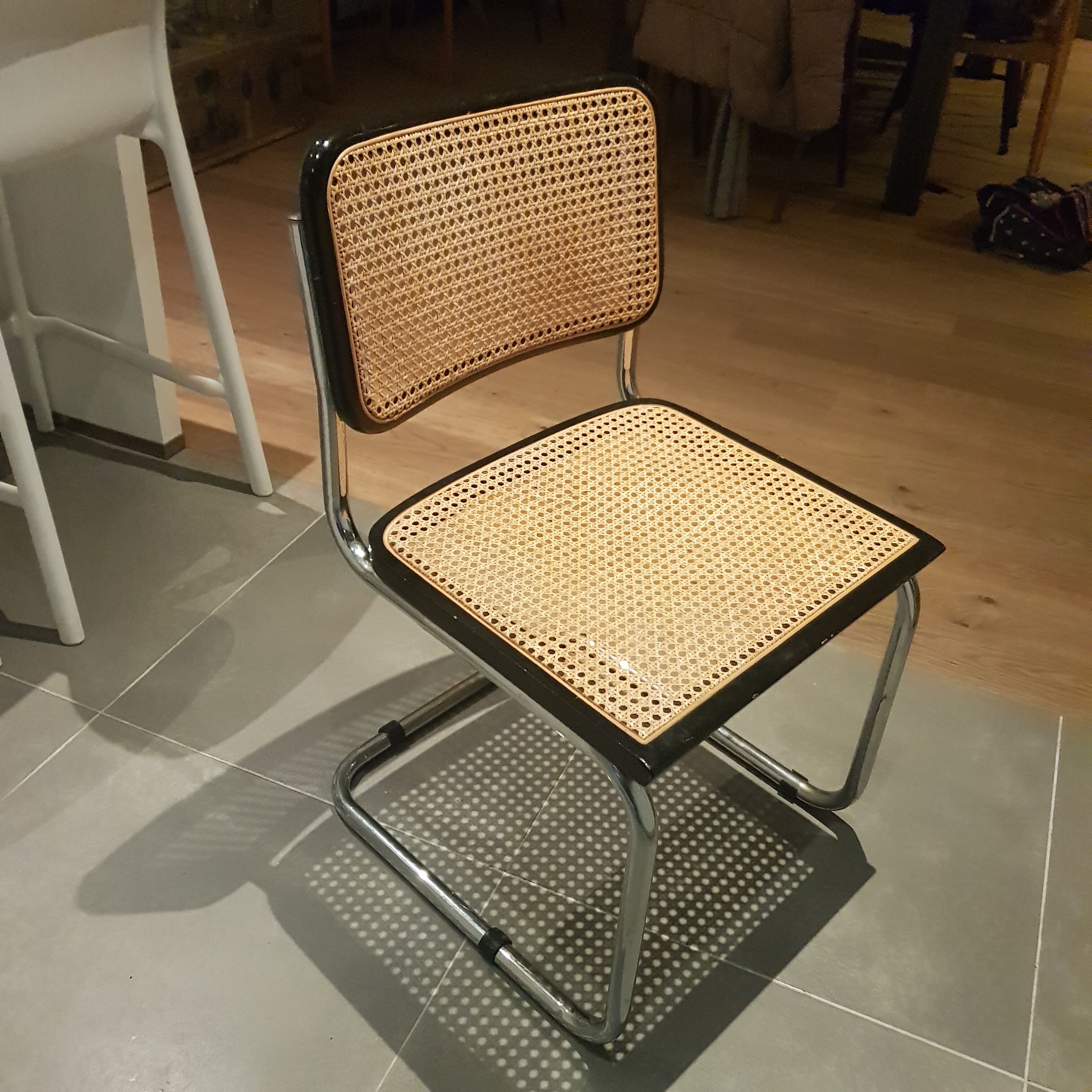 Cesca chairs by Marcel Breuer