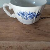 Vintage coffee cups blue decor
