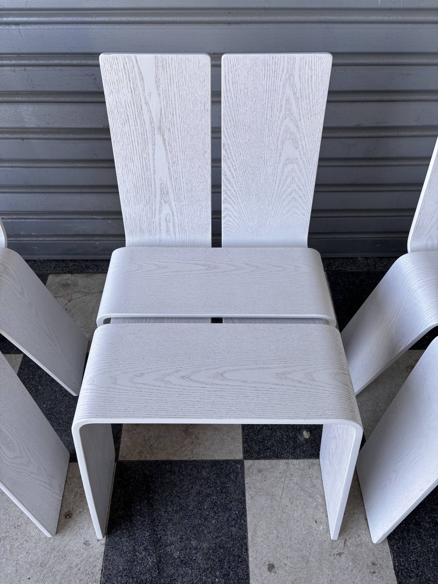 Set de 6 chaises au design danois Kibisi