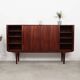 Teak highboard, Danish design, 1960s, production: Denmark