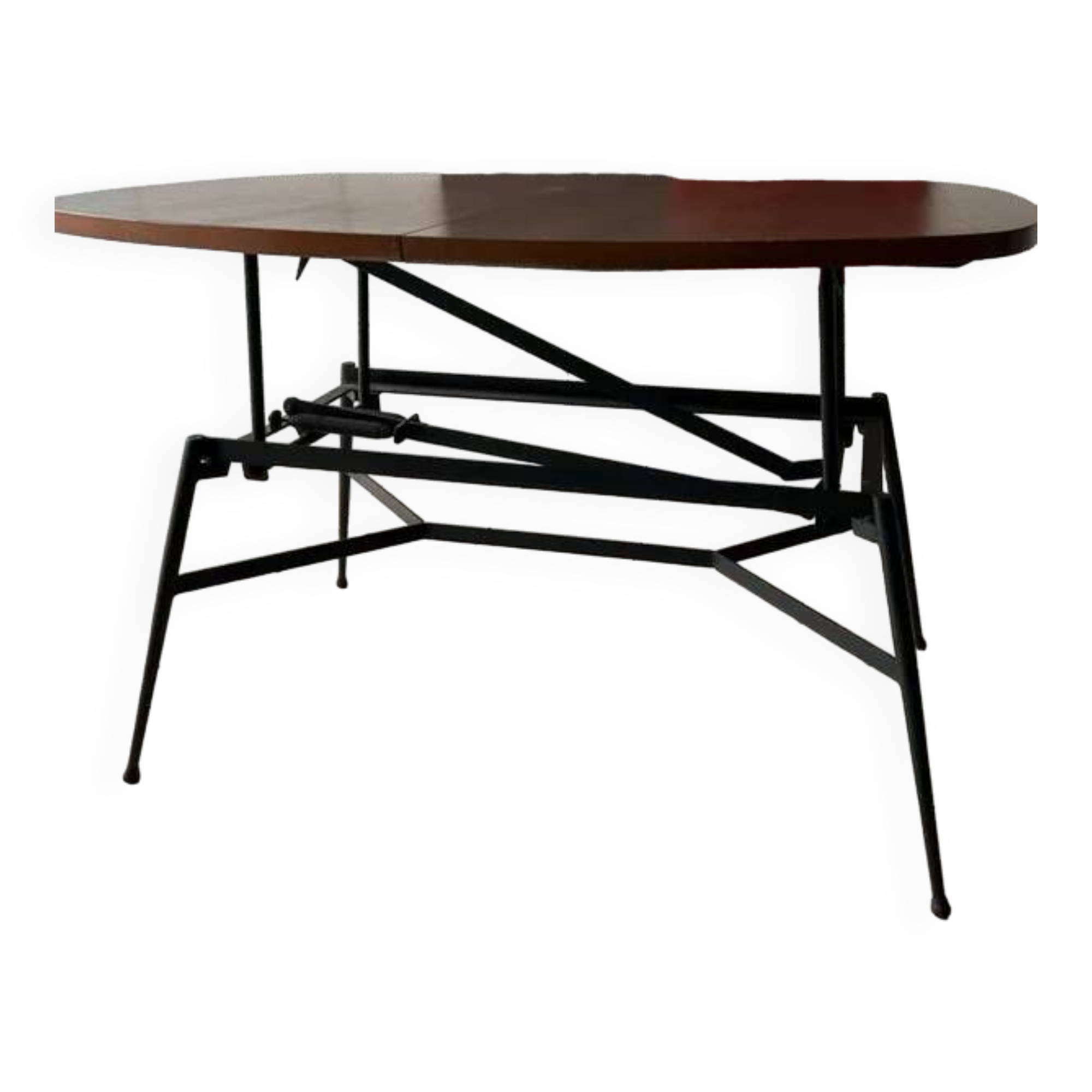 Scandinavian vintage teak evolving table