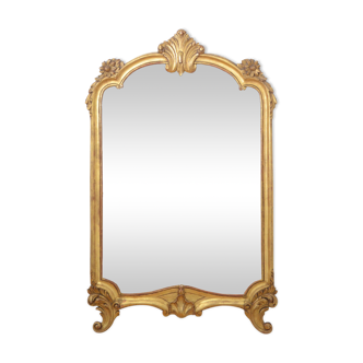 Giltwood wall mirror