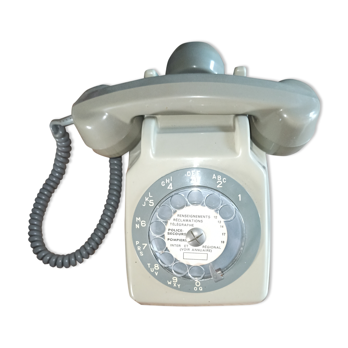 Grey scooter phone
