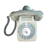 Grey scooter phone