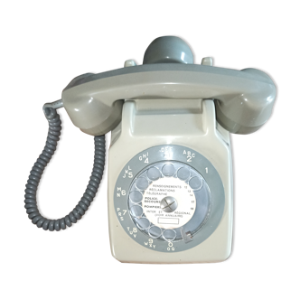 Grey scooter phone