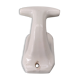 Coat rack in white art deco porcelain