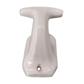 Porte manteau en porcelaine blanche art déco