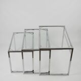 Set of three tables, 1970s