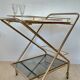 Desserte de bar pliante "Hollywood Regency"-Design Italien