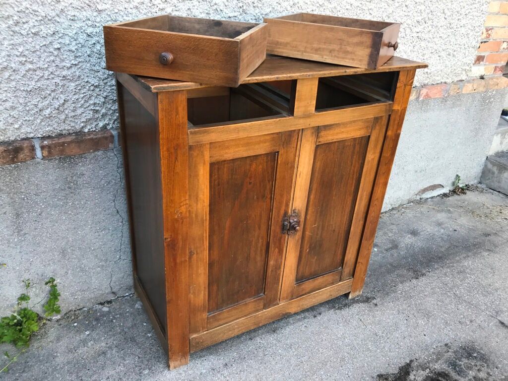 Former parisian buffet 2 doors 2 drawers 1 shelf