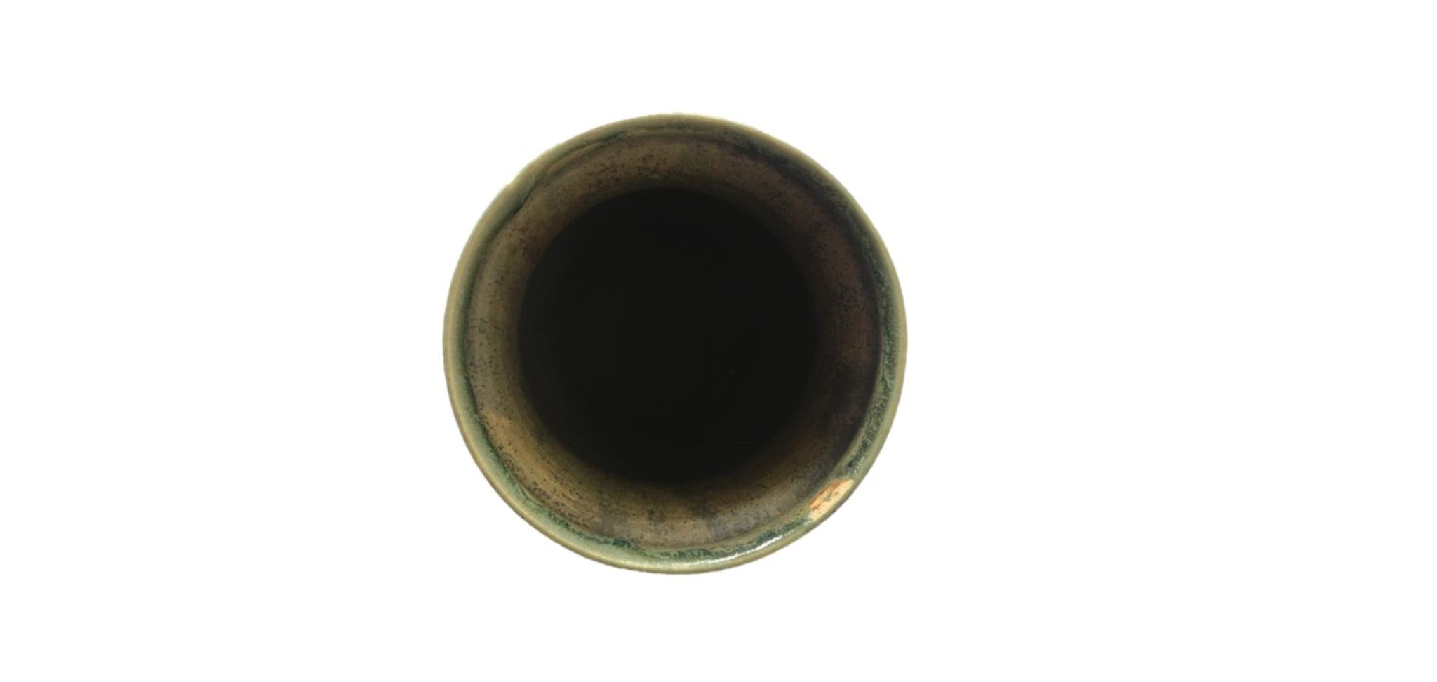 Khaki vase - Germany, 1960s