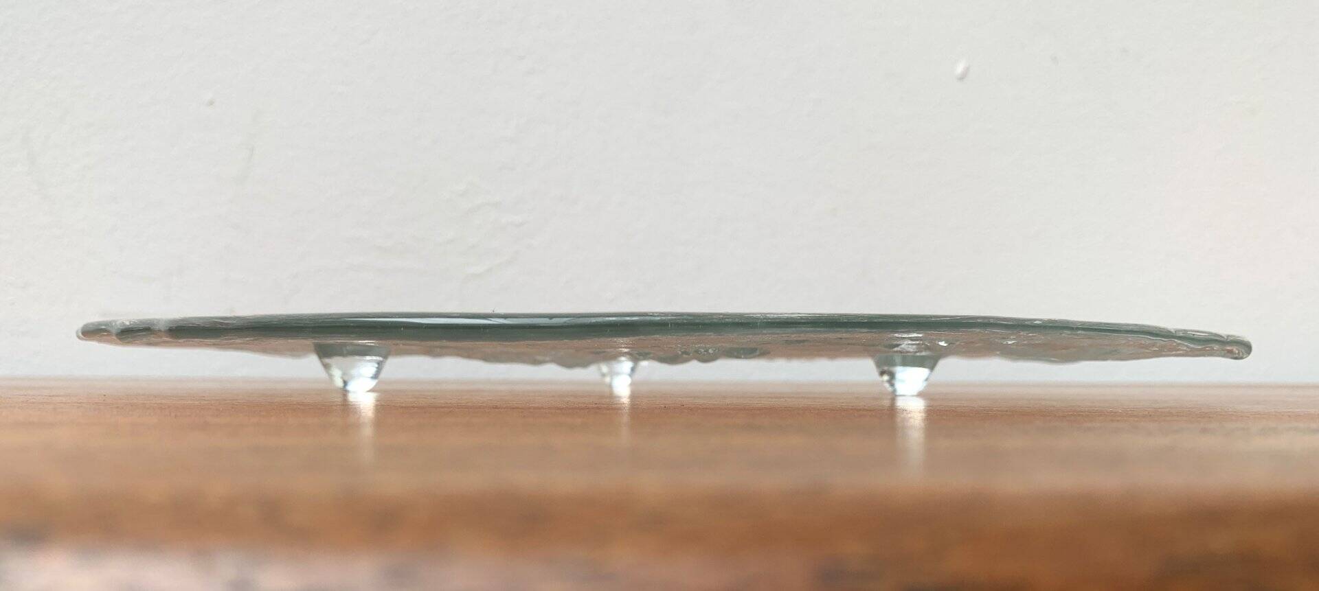 Vintage Swedish cake plate from Kosta Boda, 1970s.