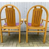 Paire de fauteuils Baumann argos circa 1970