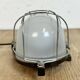 Industrial Brown Bakelite Wall Light with Milk Glass, 1960s