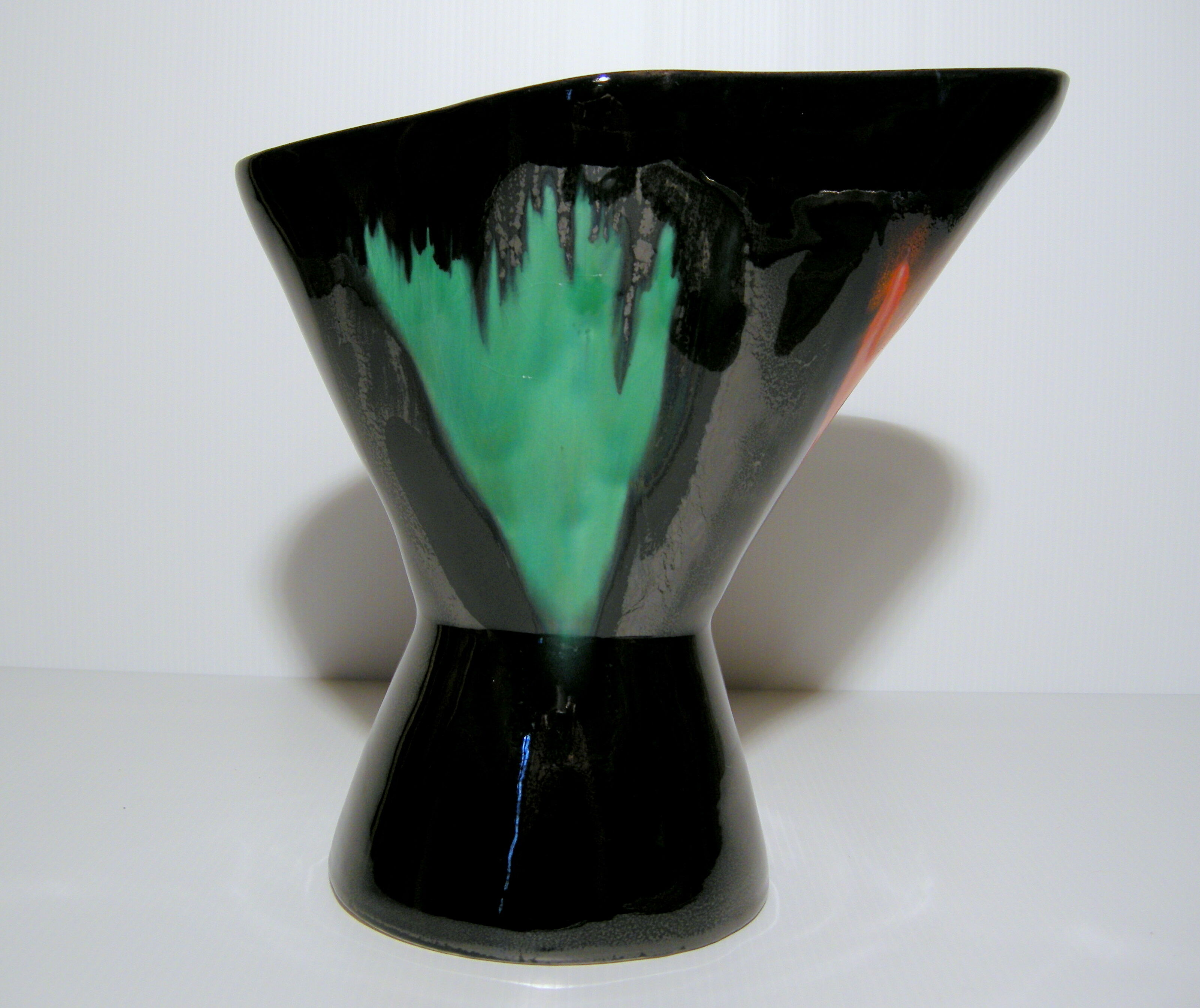 Vase vintage 1950 forme libre