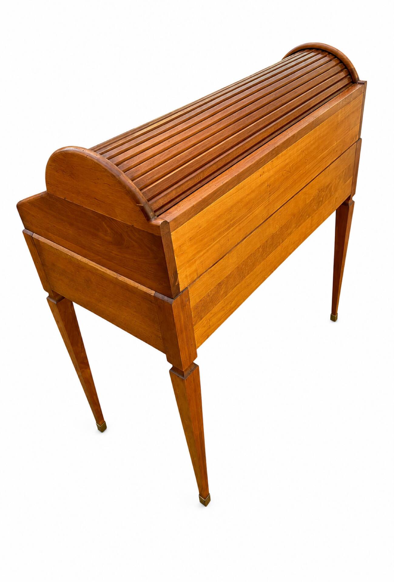 Louis XVI cylinder desk in cherry wood