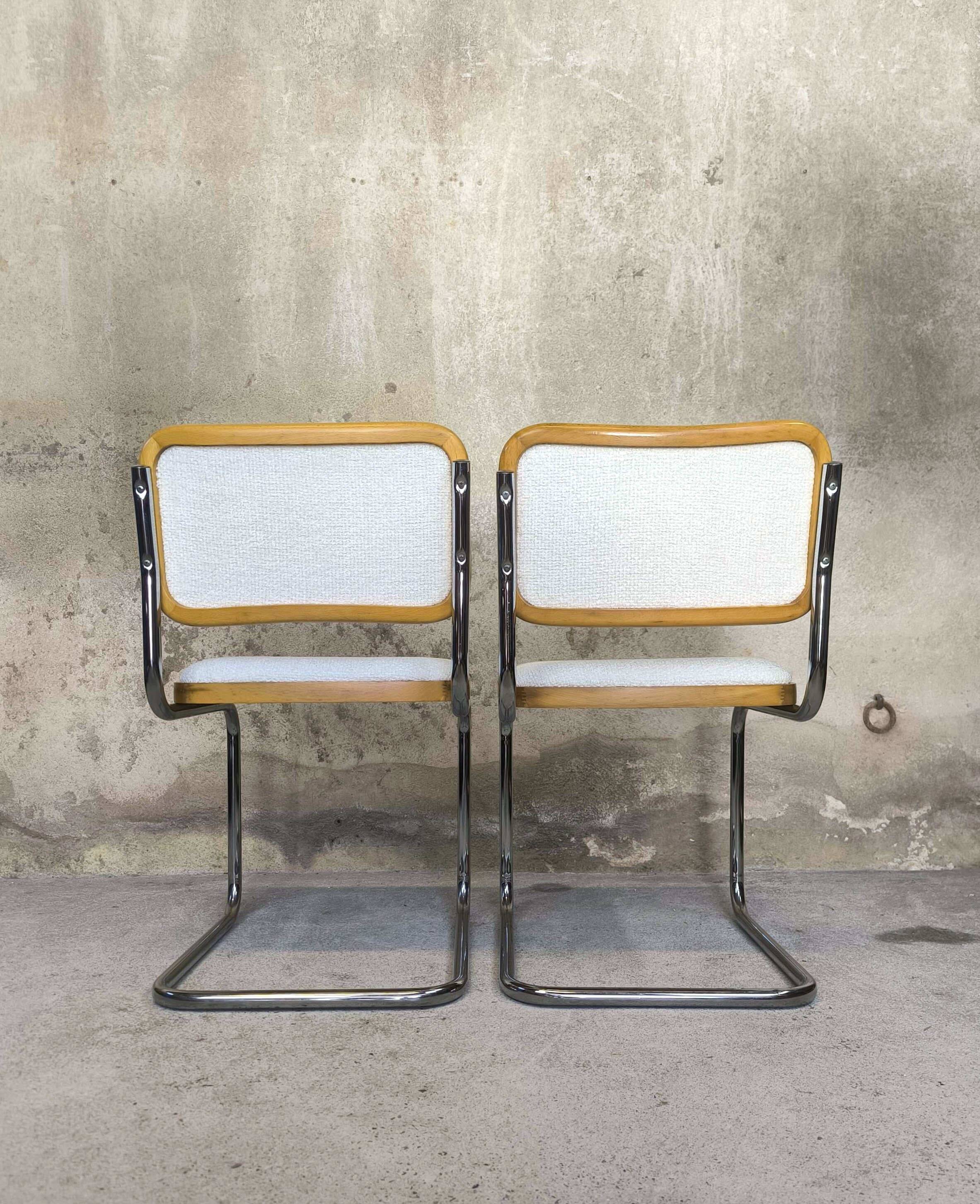 Vintage Breuer Cesca chair pair