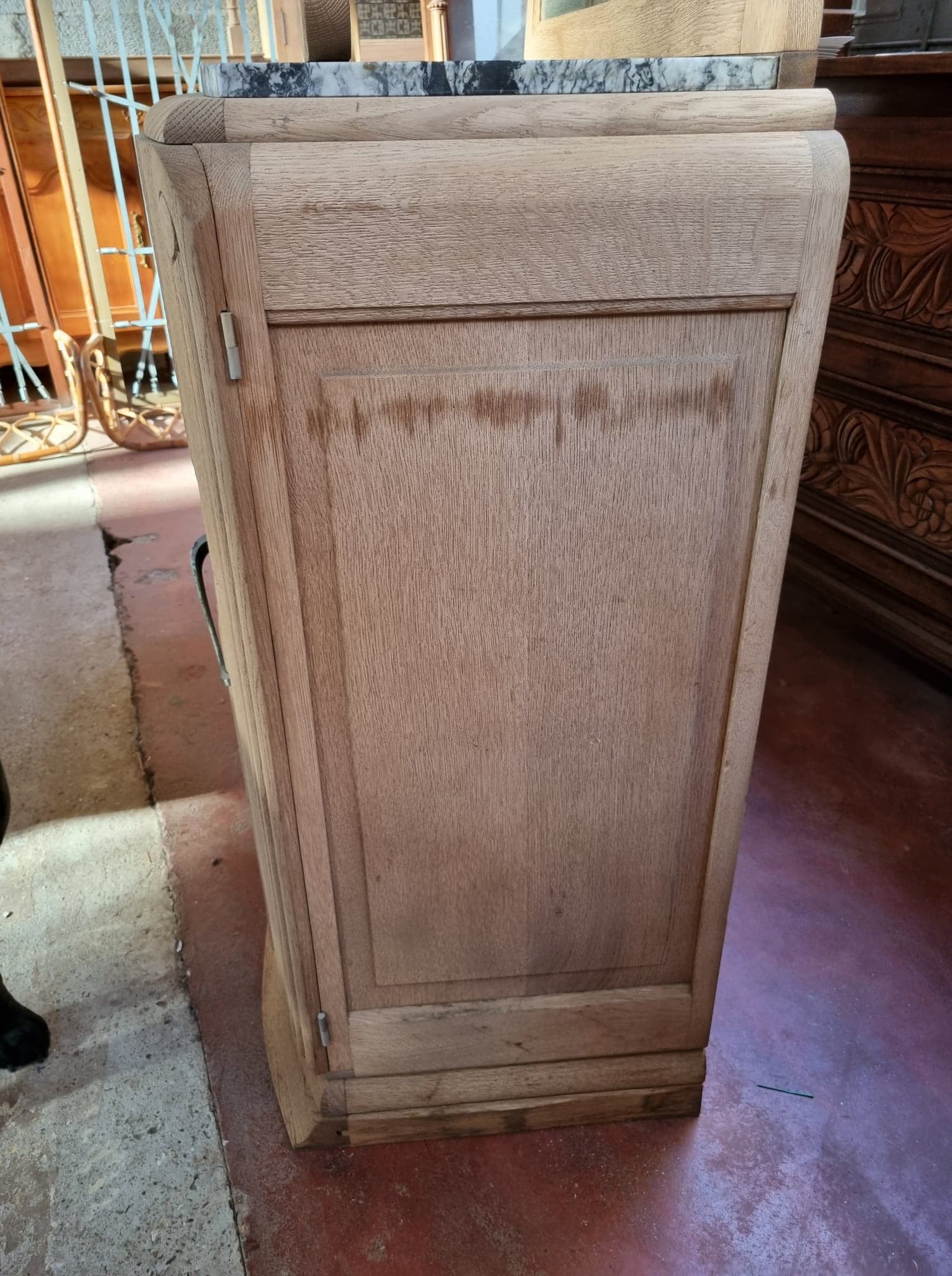 Sideboard 2 oak bodies, from the 1940s / 1950s