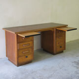 Double box administration desk