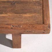 Kang table, antique pine wood – China, circa 1930