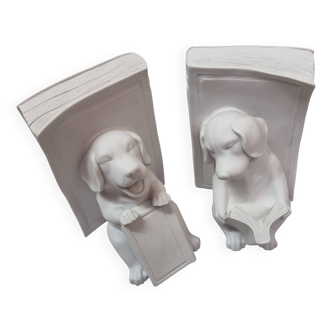 Serre-livres chiens