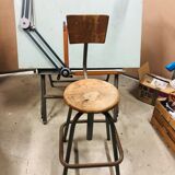 Old architect table of the brand Unic