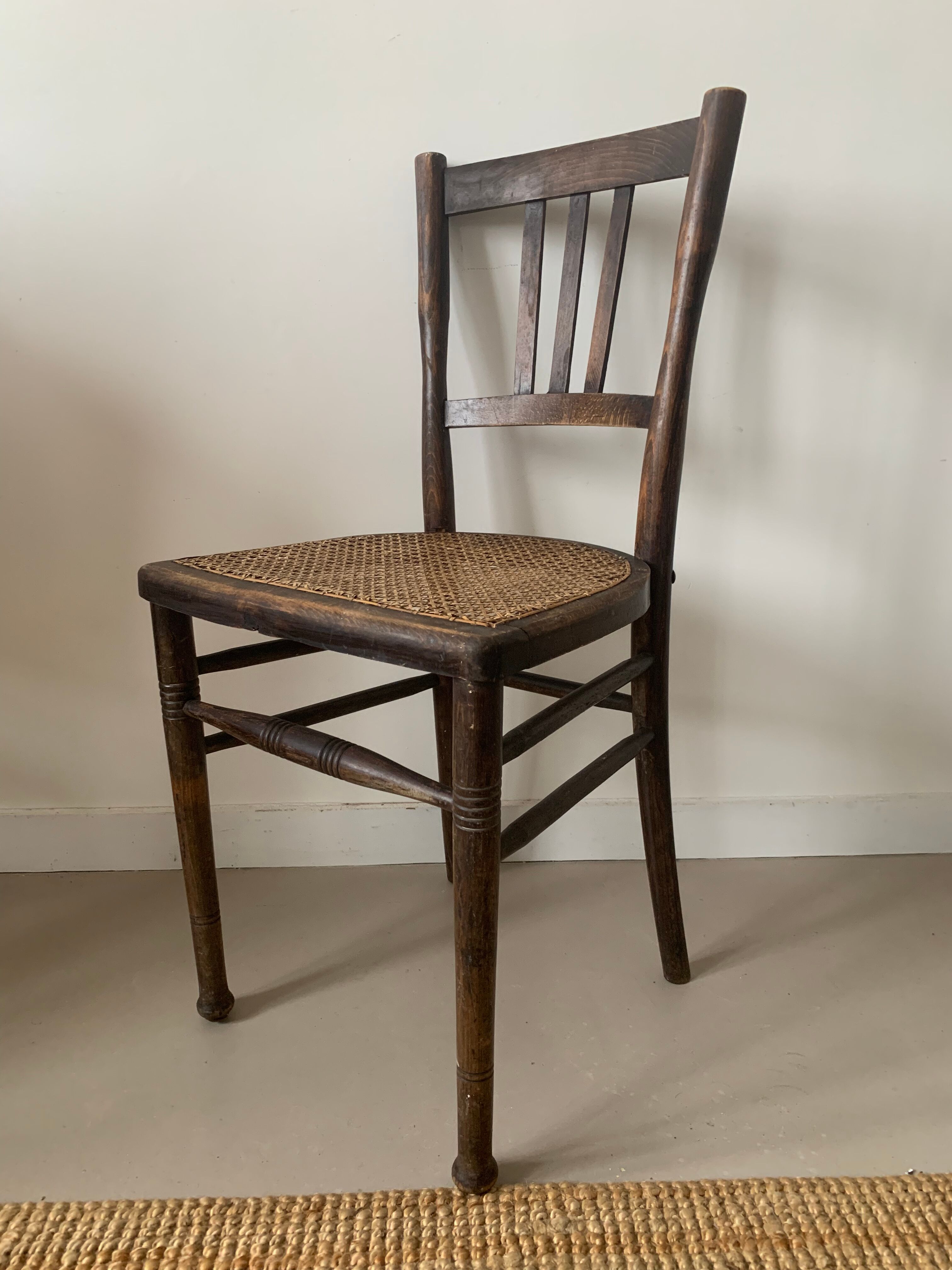 Antique bistro chair
