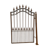 Wrought iron gate