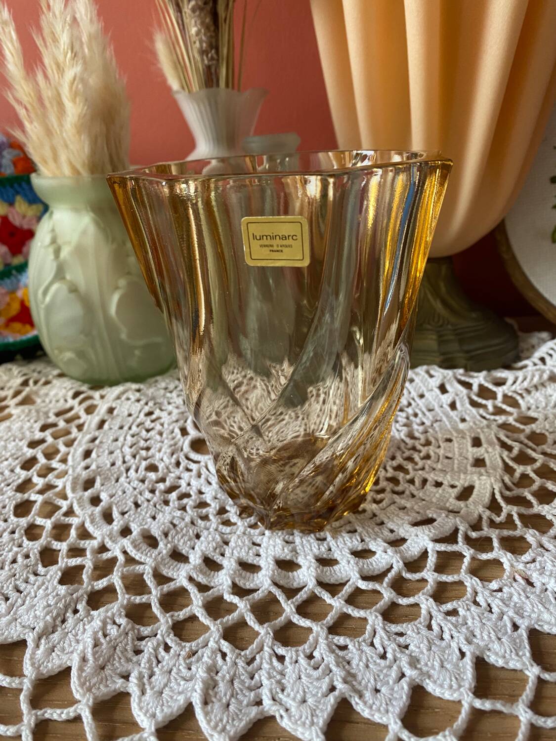 Amber vase