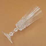 Crystal flute from Arques model "Tuilerie"
