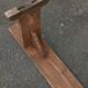 Antique pine farmhouse bench, 200 cm