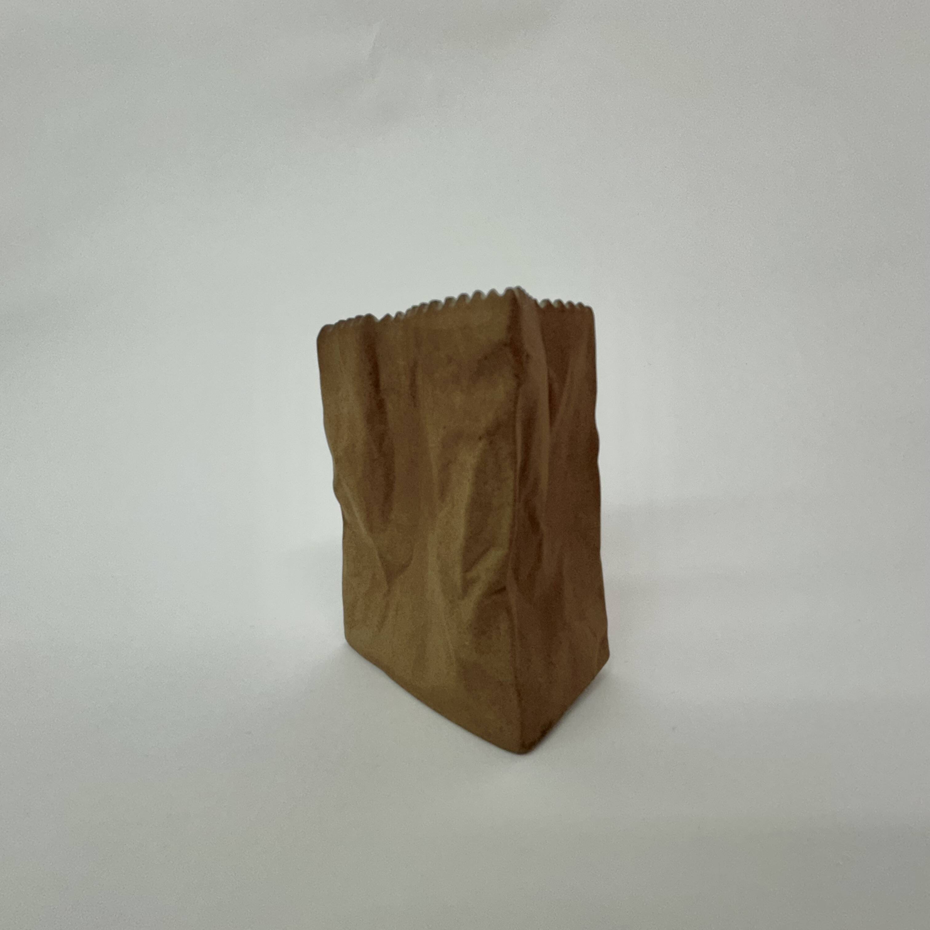 Rosenthal Paper bag vase by Tapio Wirkkala , 1970’s