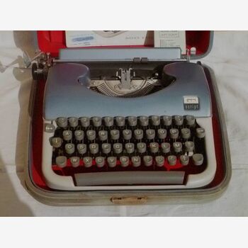 Japy script typewriter