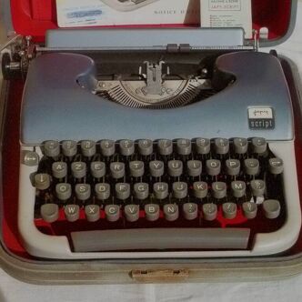 Japy script typewriter