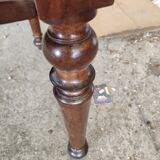 Louis Philippe flat desk in walnut