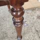 Louis Philippe flat desk in walnut