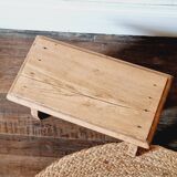 Small oak stool