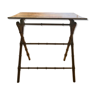 Bamboo folding table