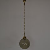 Mid-century Glass Pendant,Kamenicky Senov,1960's.
