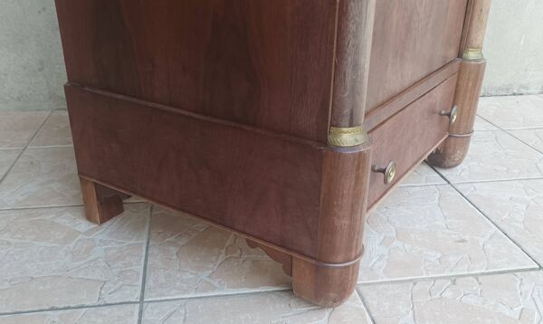 Petite armoire style Empire en acajou