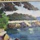 Bord de mer, huile sur panneau