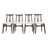 Vintage Dining Chairs By M. Zieliński, Poland, 1960's, Set Of 4