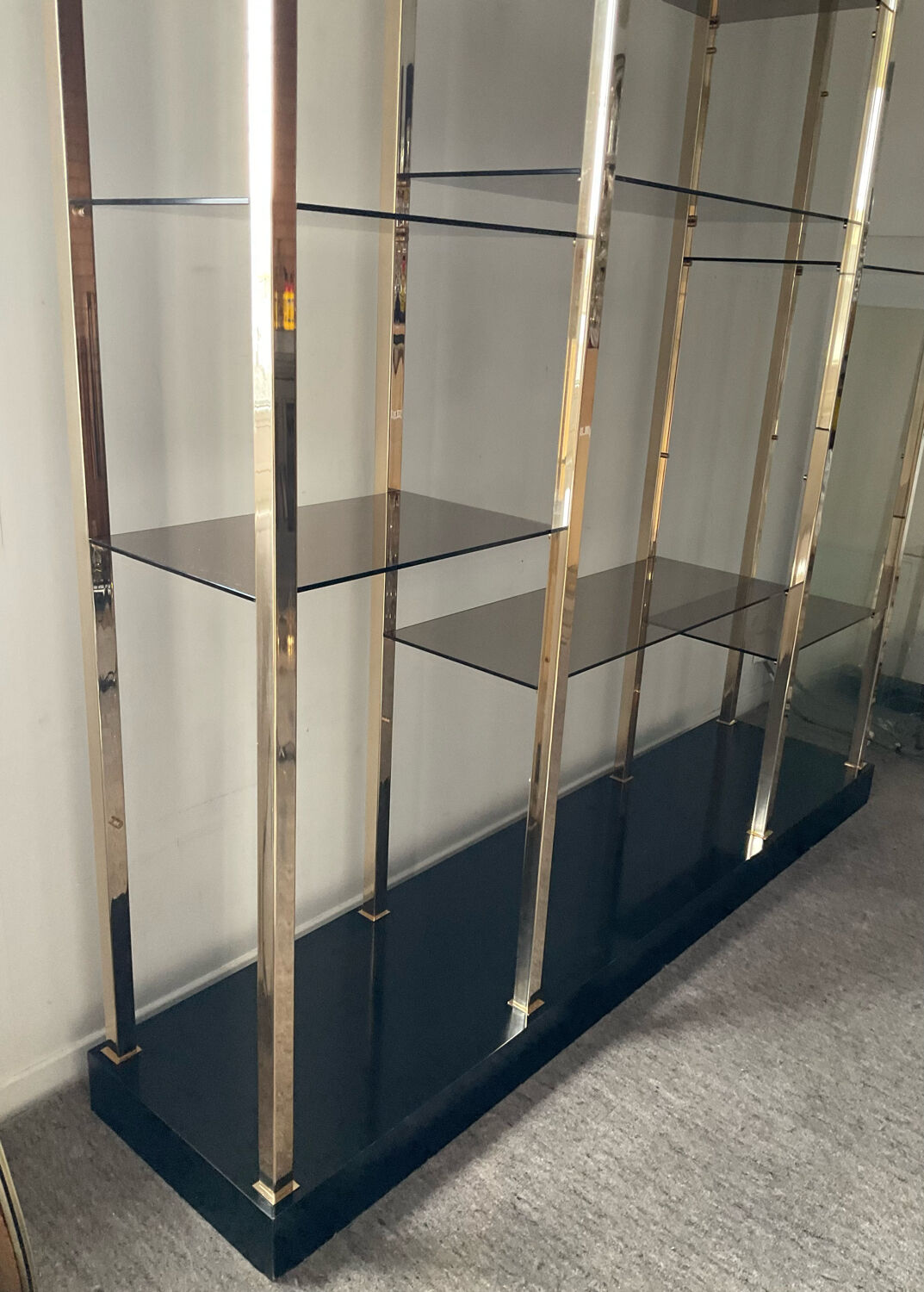 Belgo chrom shelf from the 70s and 80s